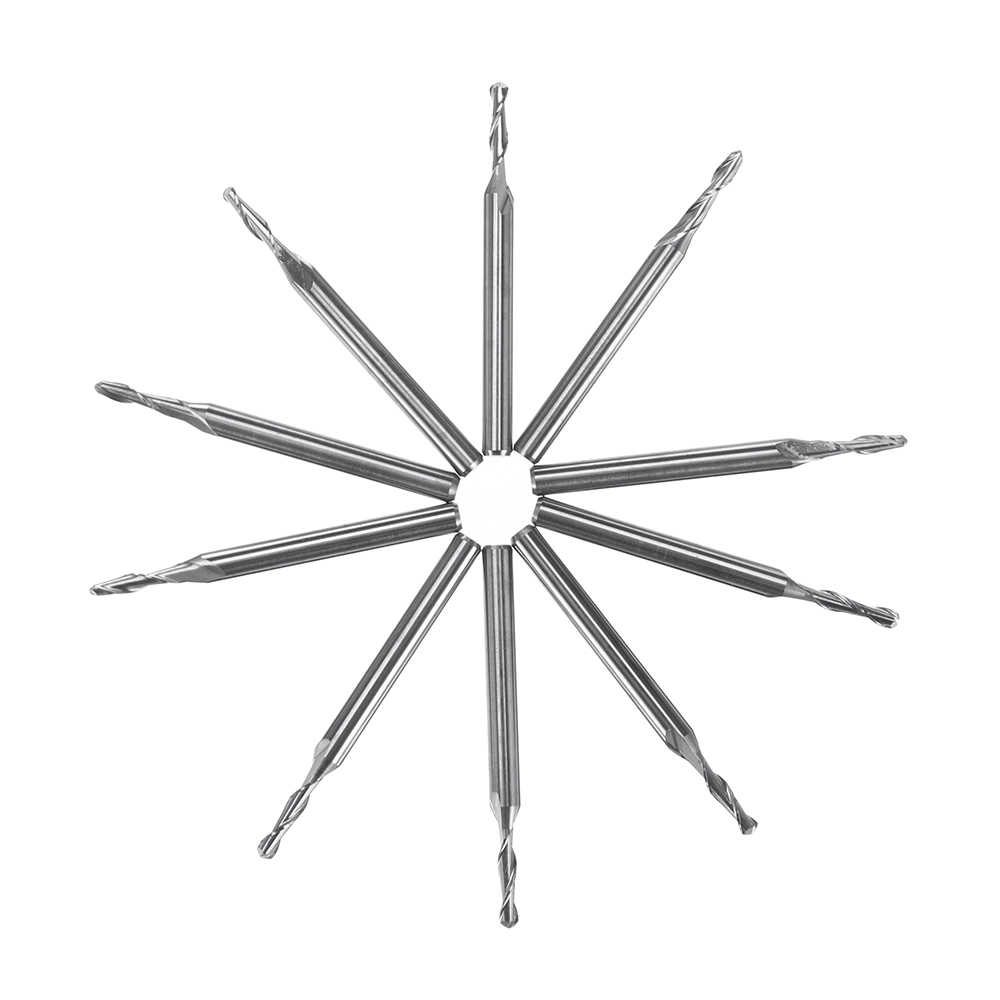 Drillpro-10pcs-3175mm-Shank-Spiral-Ball-End-Mill-08-2mm-Diameter-Two-Flutes-CNC-Milling-Cutter-1613451-7