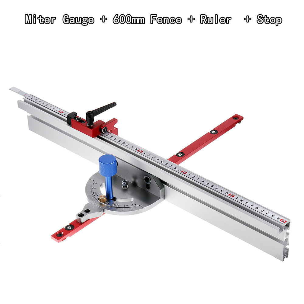 Woodworking-450mm-0-90-Degree-Angle-Miter-Gauge-System-with-600800mm-Aluminum-Alloy-Fence-and-Stop-S-1671895-1