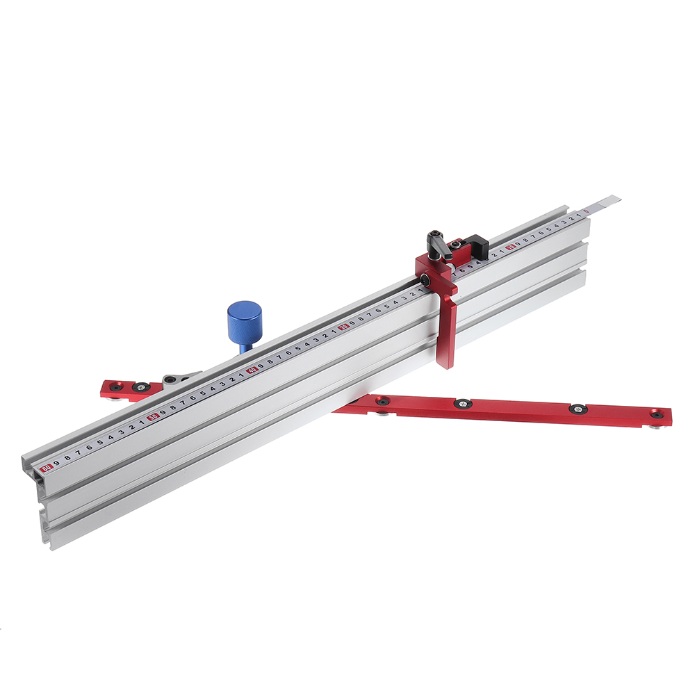 Woodworking-450mm-0-90-Degree-Angle-Miter-Gauge-System-with-600800mm-Aluminum-Alloy-Fence-and-Stop-S-1671895-10