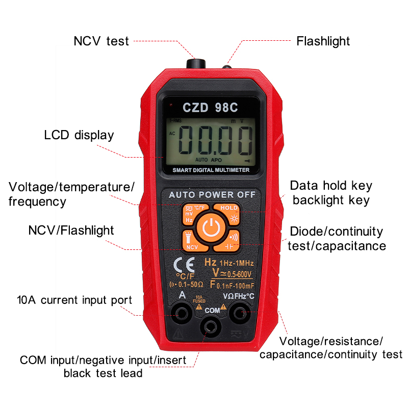 98AC-True-RMS-Electric-Digital-LCD-Current-AC-DC-Voltage-Multimeter-Capacitance-Meter-1731478-8