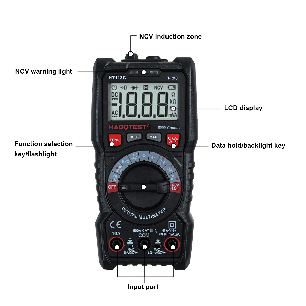 HT113C-Professional-Handheld-LCD-Digital-Multimeter-with-Flashlight-ACDC-Voltage-Meter-Amperemeter-O-1816345-4