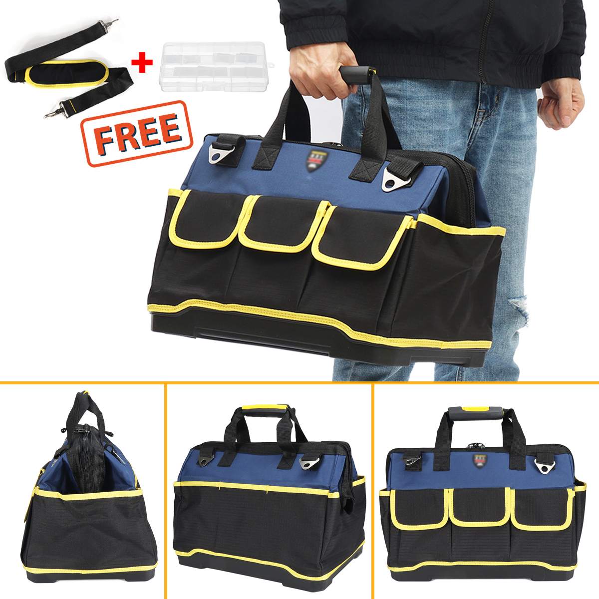 Multifunction-Waterproof-Tool-Repair-Electrician-Bag-Large-Capacity-Oxford-Cloth-1627028-1