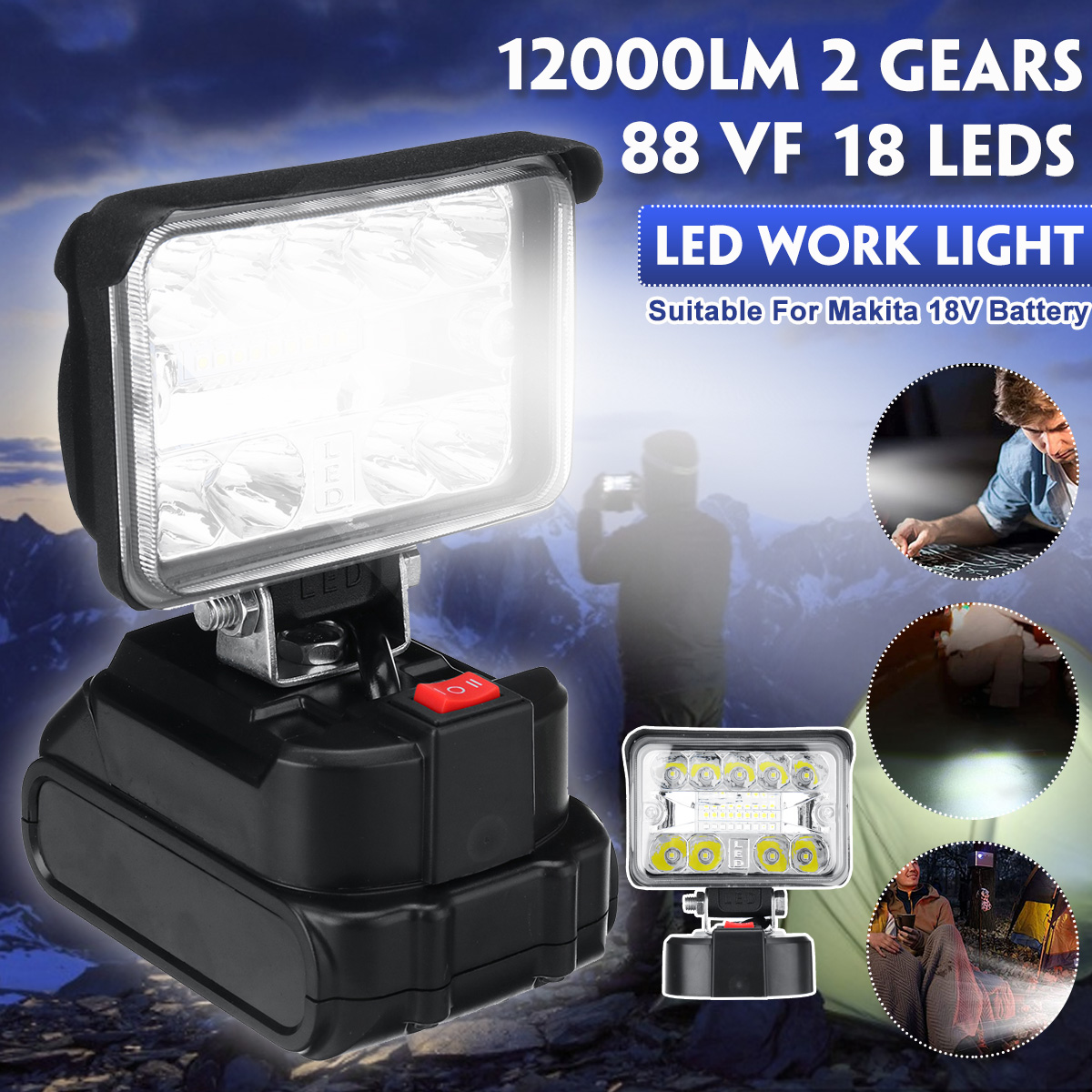 12000lm-18-LEDS-spotlight-Work-Light-torch-camping-Light-for-Makita18V-Battery-1961200-1