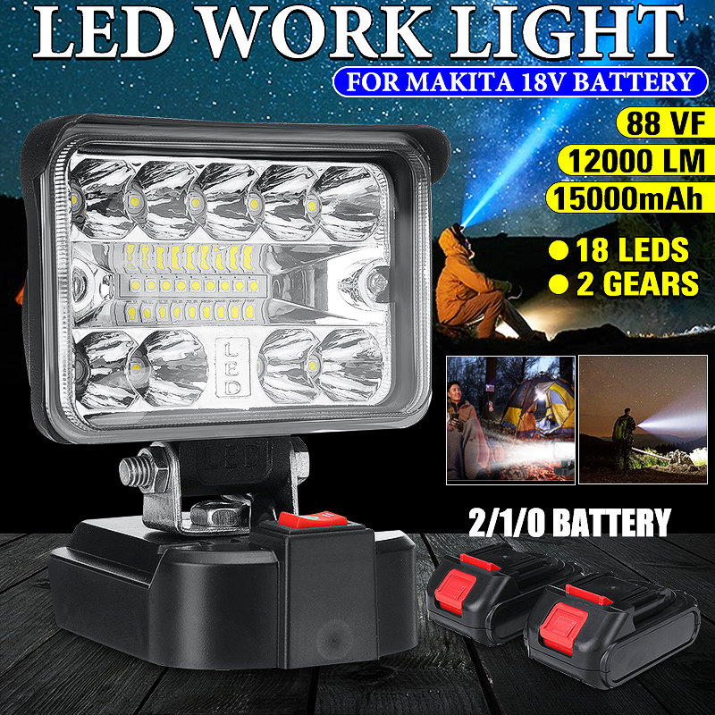 12000lm-18-LEDS-spotlight-Work-Light-torch-camping-Light-for-Makita18V-Battery-1961200-2