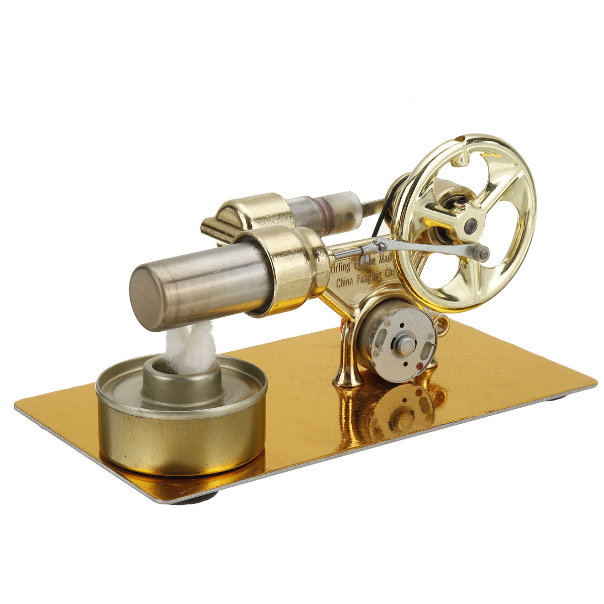 1PC-16-x-85-x-11-cm--Physical-Science-DIY-Kits-Stirling-Engine-Model-with-Parts-1939762-6