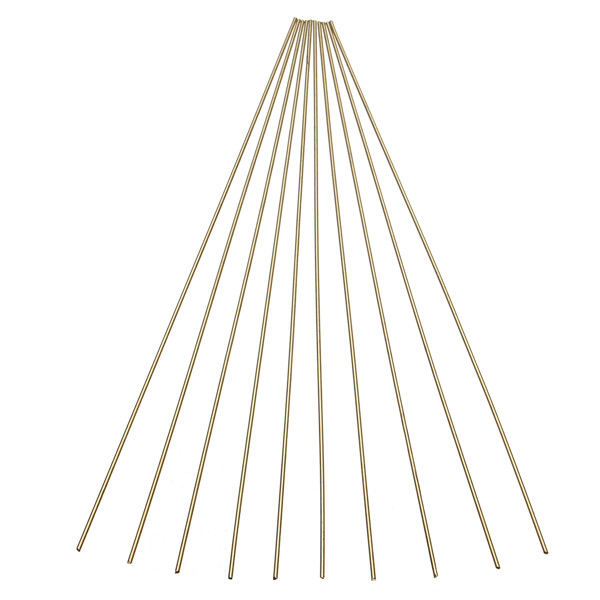 10Pcs-16mm-x-250mm-HS221-Brass-Welding-Rods-Brass-Brazing-Rods-1146846-2