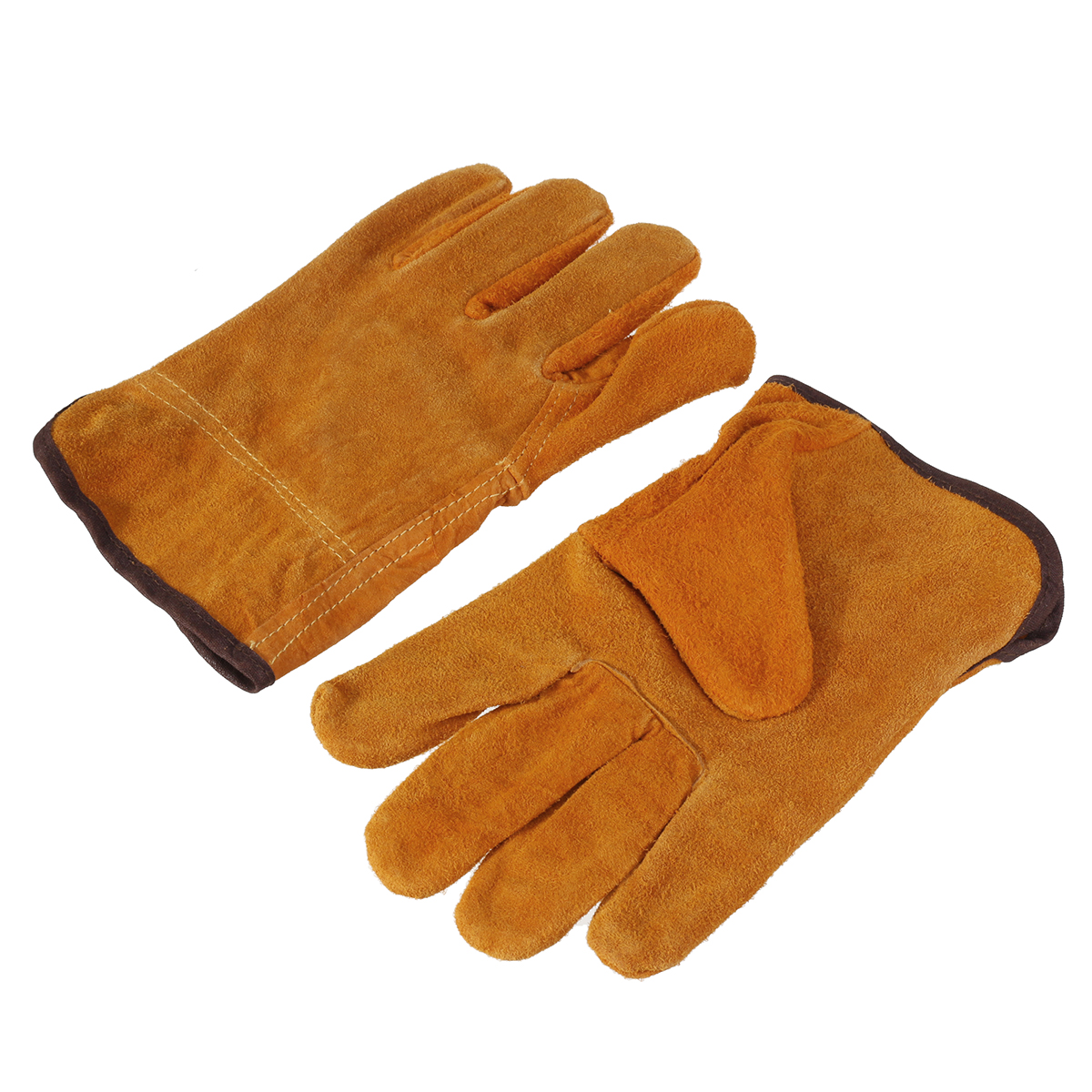 Garden-Gardening-Welder-Gloves-Men-Women-Thorn-Proof-Leather-Work-Gloves-Yellow-1630104-3
