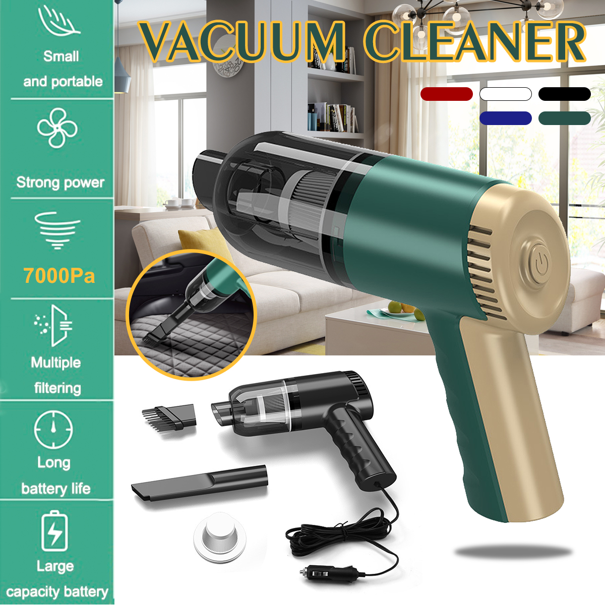 120W-7000PA-Wired-Hand-Held-Vacuum-Cleaner-Mini-Portable-Car-Auto-Home-Duster-1862713-1