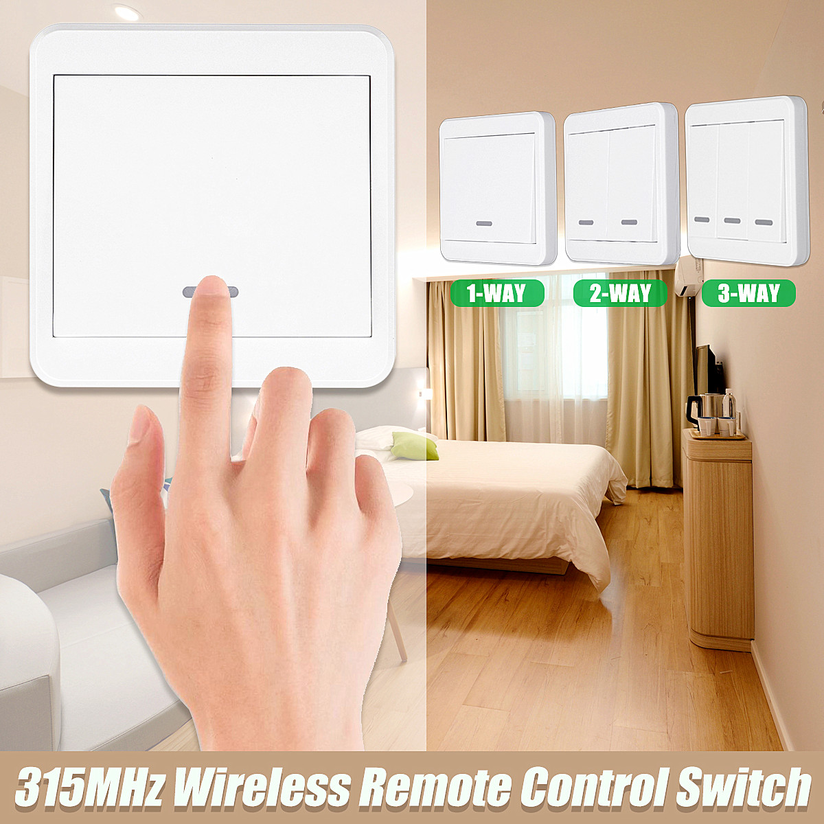 123-Way-Push-Button-Switch-Remote-Control-Switch-86-Wall-Panel-315MHz-Wireless-1334553-1
