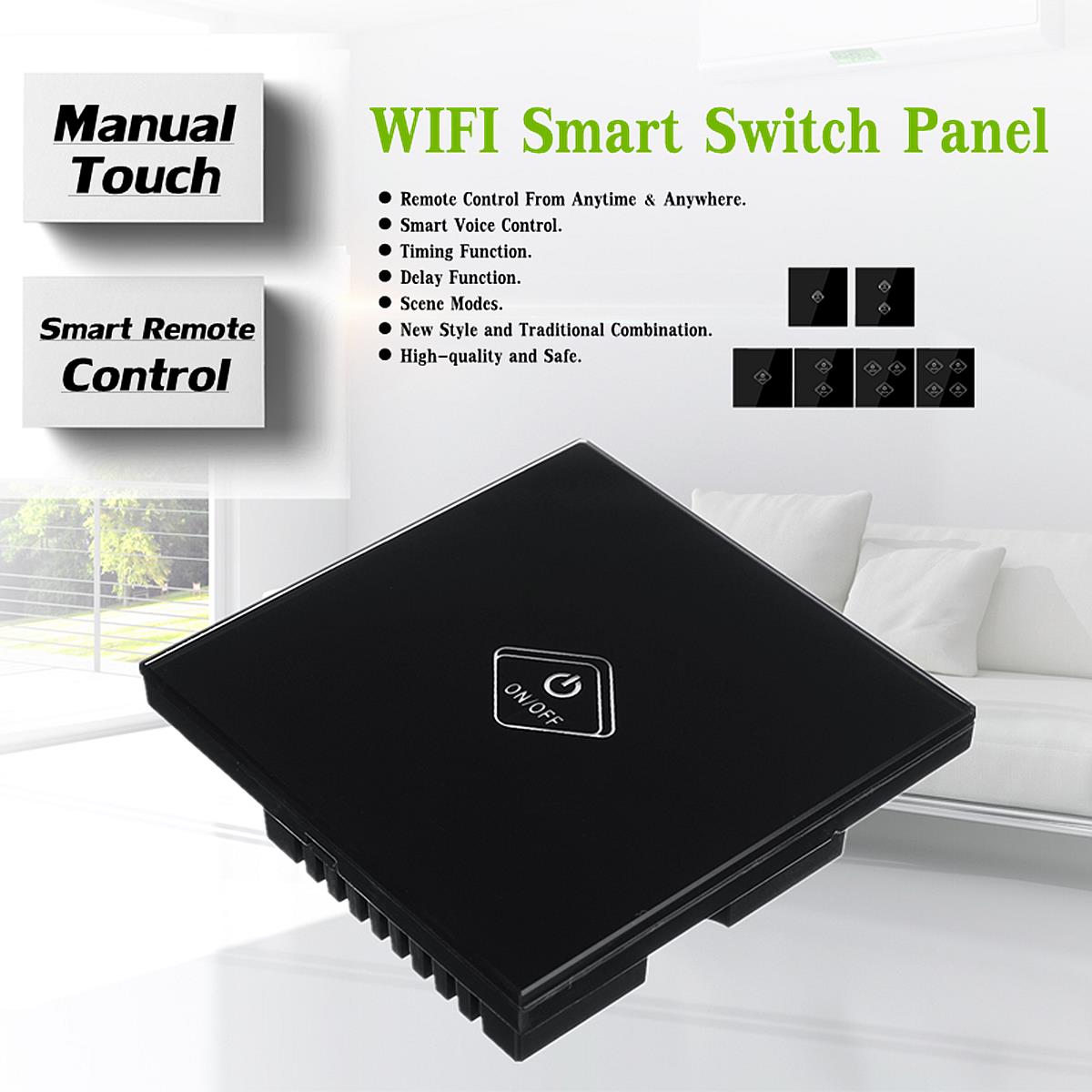 1234Gang-WIFI-Smart-Wall-Light-Remote-Touch-Switch-Panel-work-with-Alexa-Google-Home-1319519-1