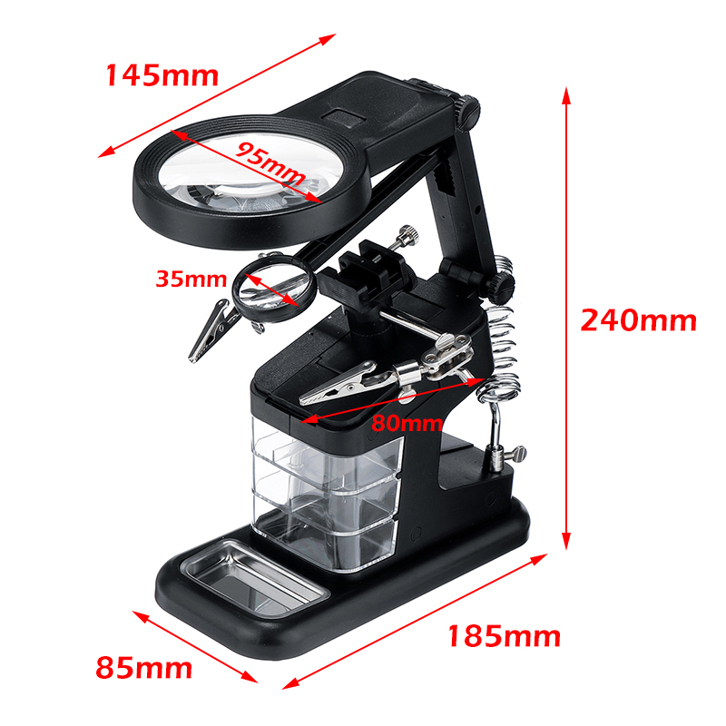 3X-45X-25X-10-LEDs-Soldering-Iron-Magnifier-Welding-Magnifying-Glass-Tool-W3-Boxes-1564335-9