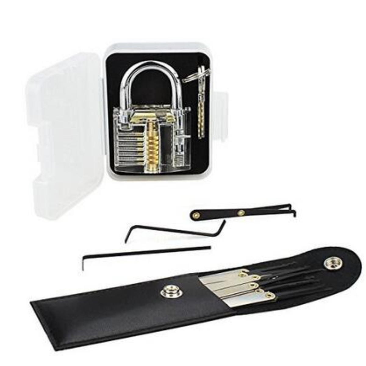 15Pcs-Lock-Picks-Set-Key-Extractor-Tool-Unlocking-Practice-with-Transparent-Practice-Padlock-1337855-9