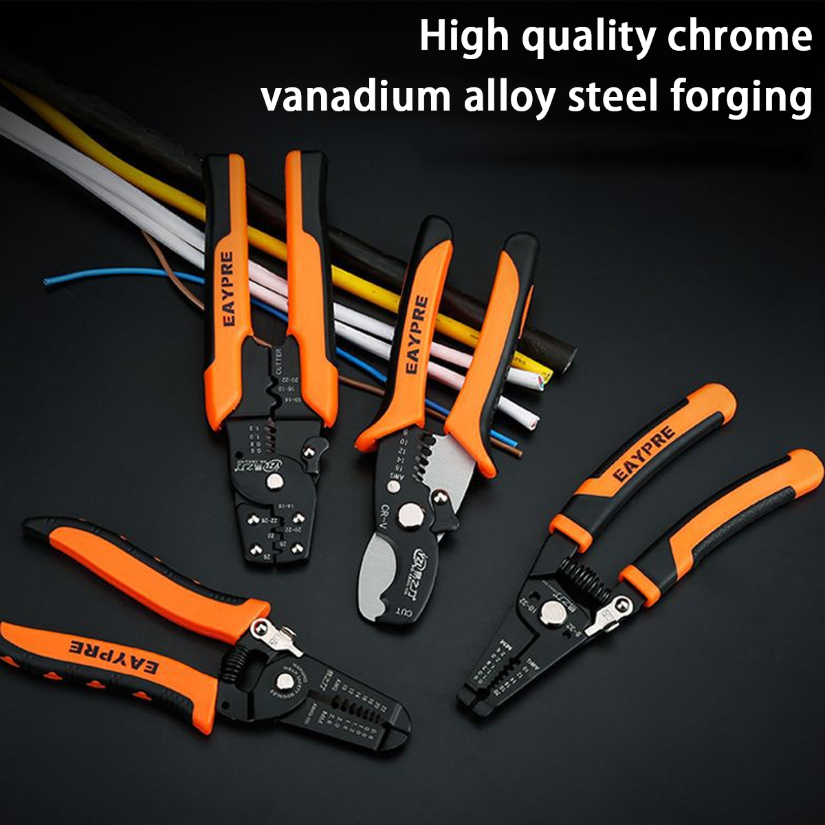 02-6mm-Multifunctional-Cable-Crimper-Cutter-Stripper-Decrustation-Wire-Pliers-1612405-3