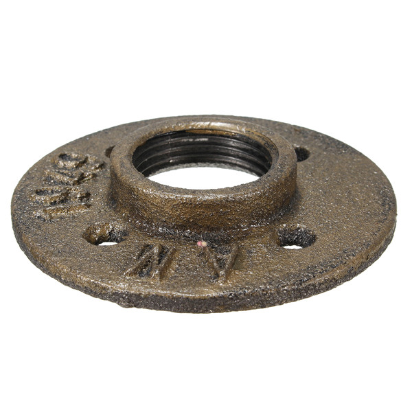 1-Inch-Malleable-Threaded-Floor-Flange-Iron-Pipe-Fittings-Wall-Mounted-Flange-1133197-5