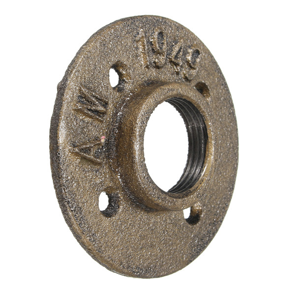1-Inch-Malleable-Threaded-Floor-Flange-Iron-Pipe-Fittings-Wall-Mounted-Flange-1133197-8