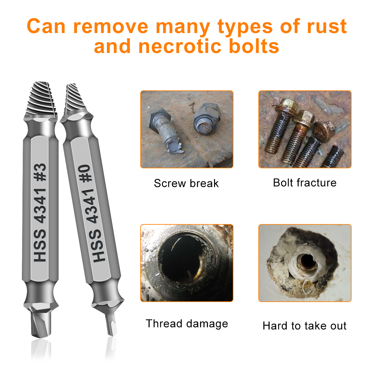 10-PCS-Remover-Damaged-Screw-Extractor-2In1-Drill-Bit-Broken-Head-Tool-1959452-3