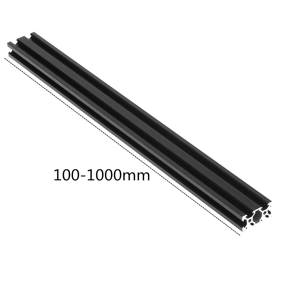 100-1000mm-Black-2040-V-Aluminum-Profile-Extrusion-Frame-for-CNC-Tool-DIY-1957192-2