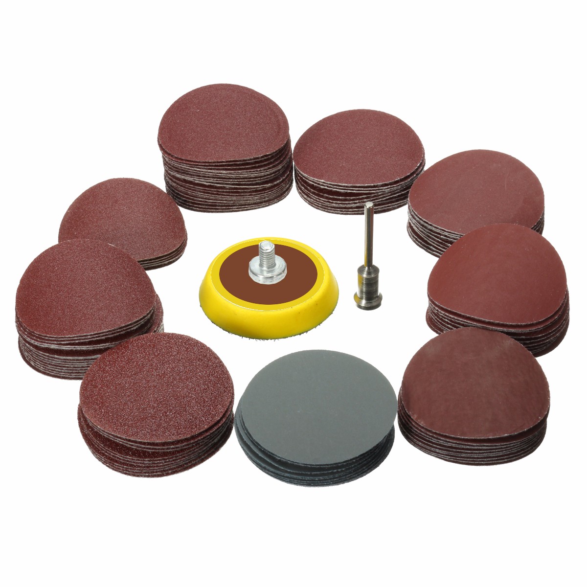 100pcs-25mm-80-5000-Grit-Sanding-Paper-with-18-Inch-Sanding-Pad-Sandpaper-1102046-7