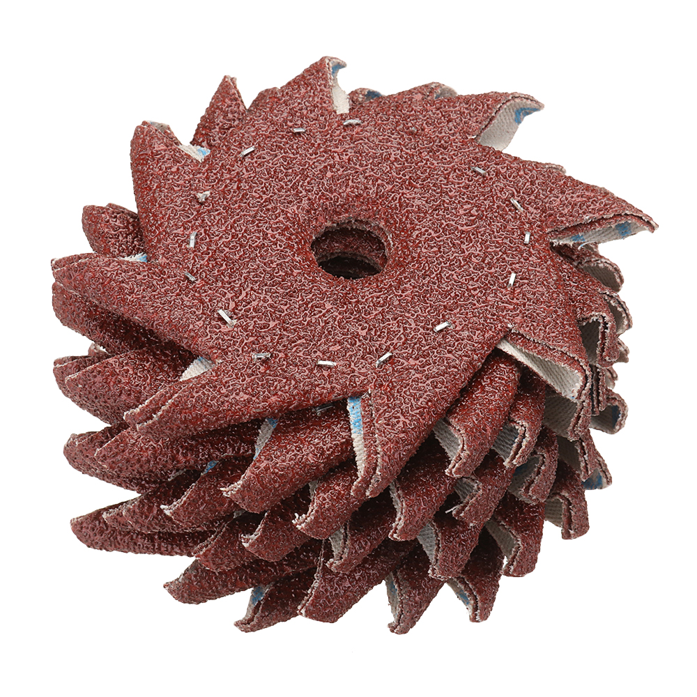 10Pcs-80120180240320-Grit-Octagonal-Abrasive-Sandpaper-Double-Layer-Sanding-Buffing-Tool-1395049-8