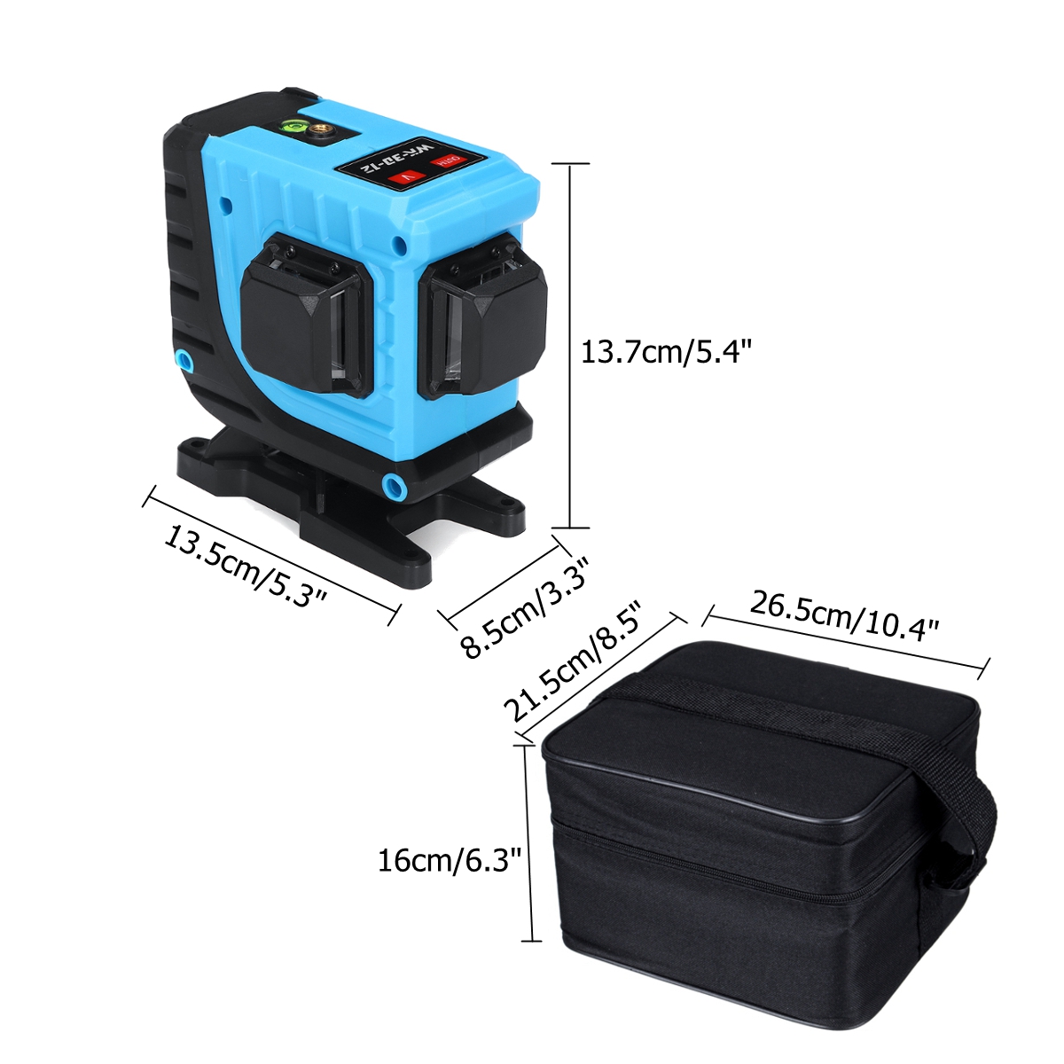 12-Lines-360deg-3D-Cross-Lines-Green-Laser-Level-Self-Leveling-APPRemote-Control-1571286-4