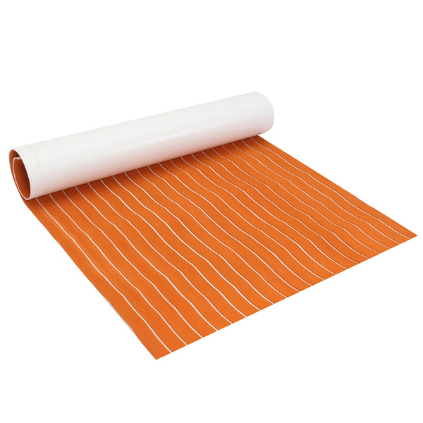 1200x2000x6mm-EVA-Foam-Orange-With-White-Line-Teak-Sheet-Synthetic-Boat-Decking-Floor-Pad-1187325-1