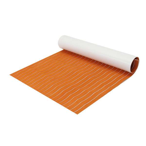1200x2000x6mm-EVA-Foam-Orange-With-White-Line-Teak-Sheet-Synthetic-Boat-Decking-Floor-Pad-1187325-4