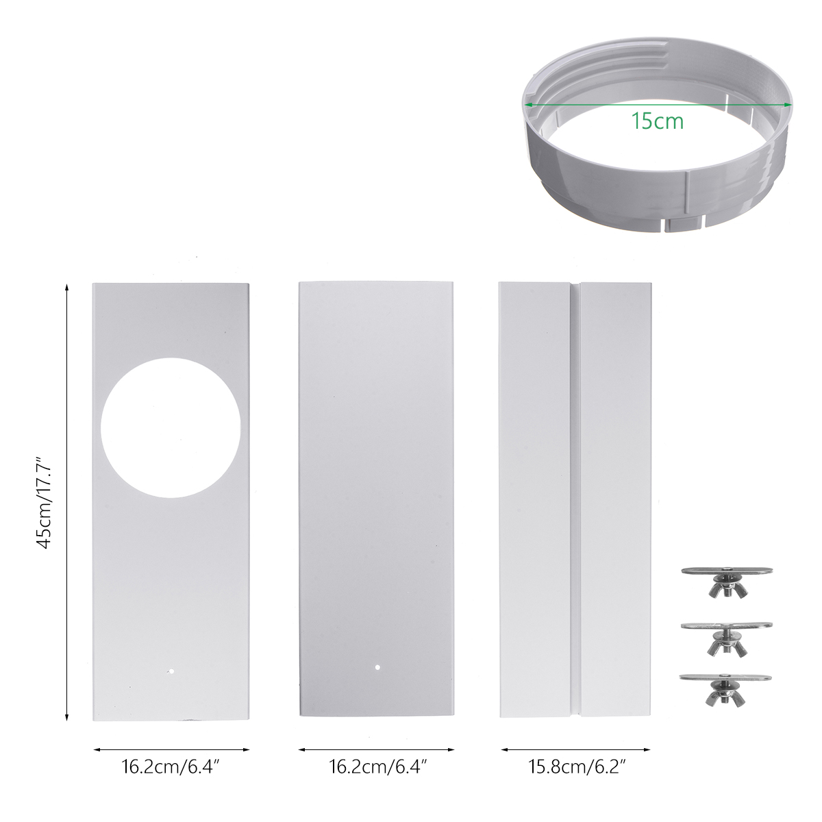 120cm-3pcs-Window-Slide-Kit-Adjustable-Plate-Air-Conditioner-Wind-Shield-For-Portable-Air-Conditione-1682213-3