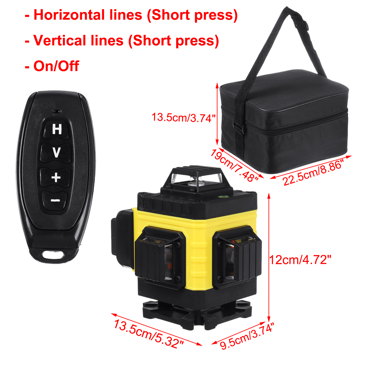 1216-Line-4D-Laser-Level-Green-Light-Digital-Self-Leveling-360deg-Rotary-Measure-with-6000mah-Batter-1759308-8