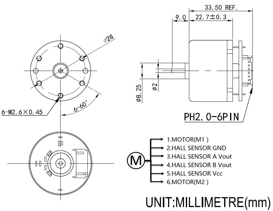 12V-10165rpm6V-5015rpm-DC-Magnetic-Holzer-Encoder-Motor-11PPR-1179703-2
