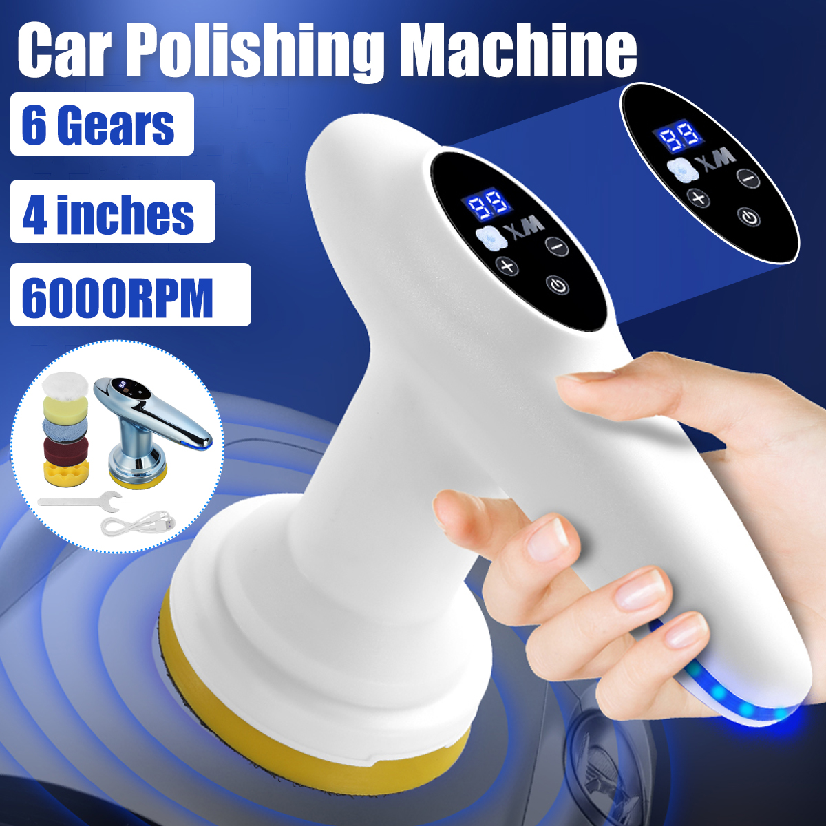 12V-4-inch-6-Gears-USB-Rechargeable-Cordless-Electric-Car-Polisher-Small-Grinder-Waxing-Machine-Smar-1917799-2