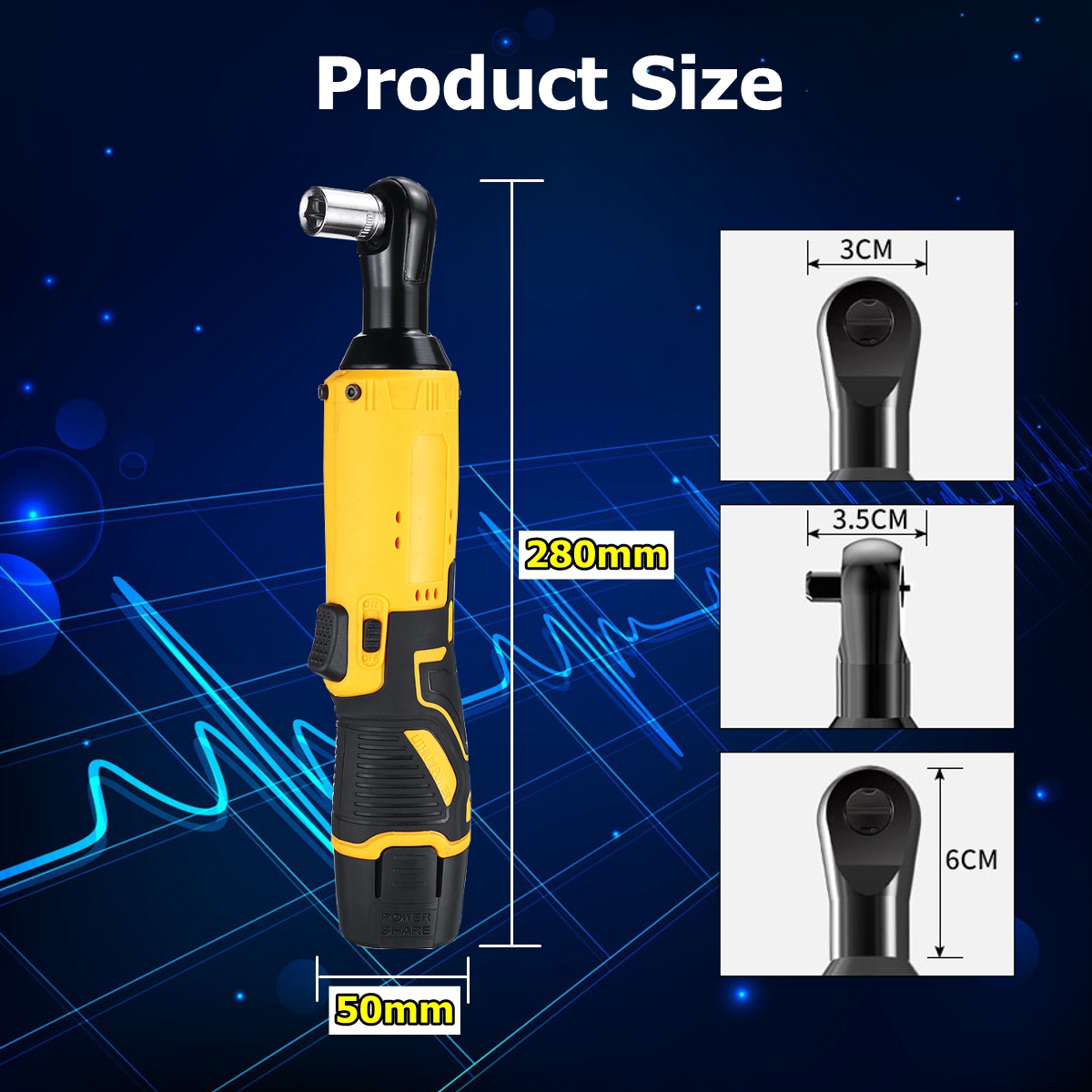 12V-45Nm-38-inch-Electric-Ratchet-Right-Angle-Wrench-with-Li-ion-Battery-1568415-5