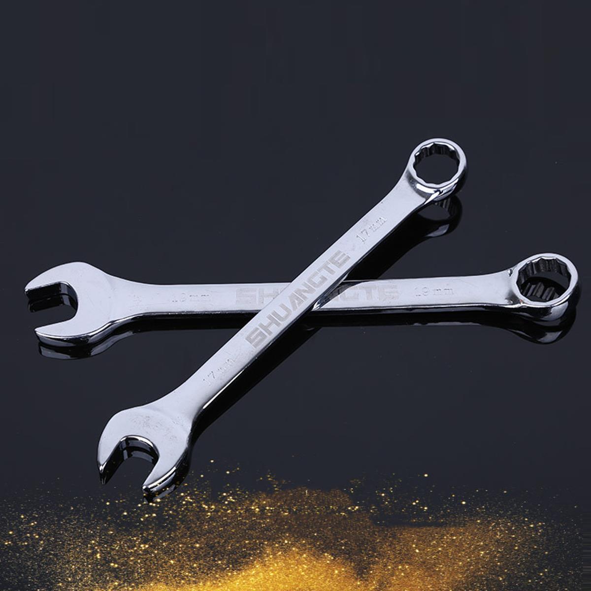 12pcs-Spanners-Wrench-Chrome-Vanadium-Steel-Polished-Tool-Set-Kit-6-19mm-1262792-3