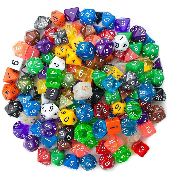 140-Pcs-Polyhedral-Dice-Board-RPG-MTG-Dice-Set-20-Colors-4D-6D-8D-10D-12D-20D-With-20-Pouch-1220136-1