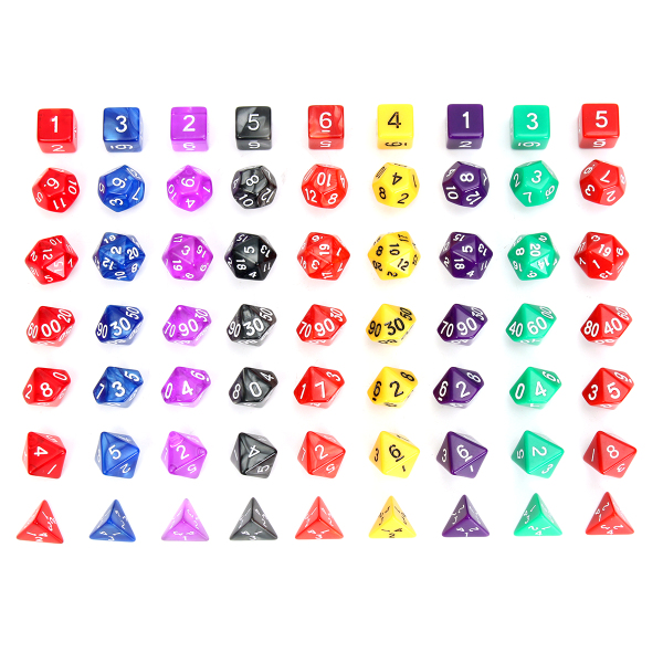 140-Pcs-Polyhedral-Dice-Board-RPG-MTG-Dice-Set-20-Colors-4D-6D-8D-10D-12D-20D-With-20-Pouch-1220136-2
