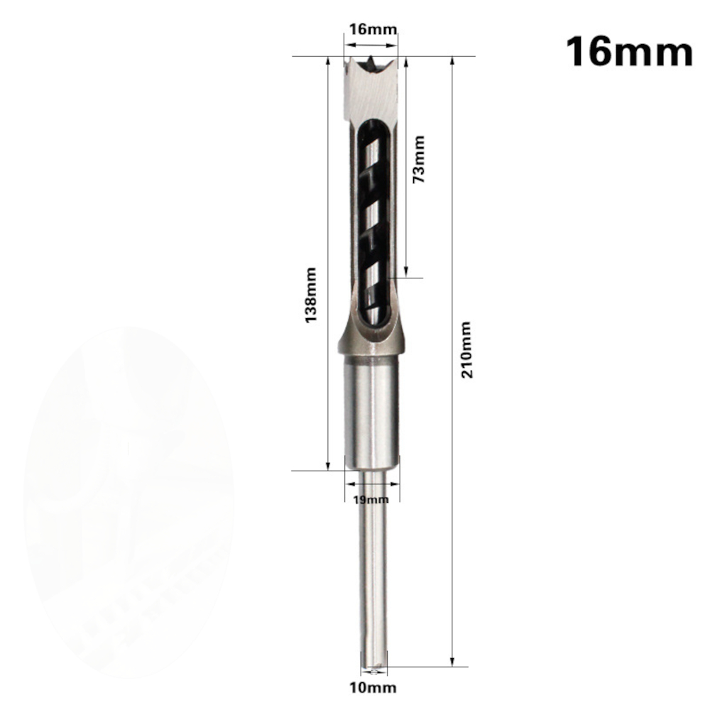 146Pcs-HSS-Twist-Drill-Bits-Square-Auger-Mortising-Chisel-Drill-Set-Square-Hole-Woodworking-Drill-To-1805383-14