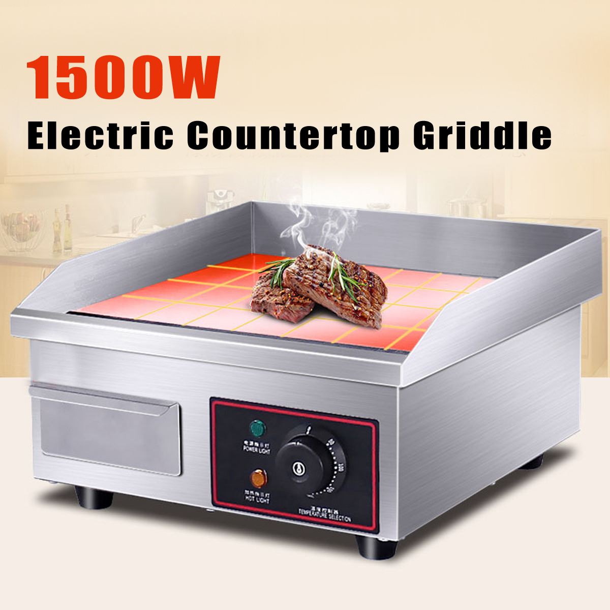 1500W-110V-Electric-Countertop-Griddle-Commercial-Restaurant-Flat-Top-Grill-BBQ-1334353-2