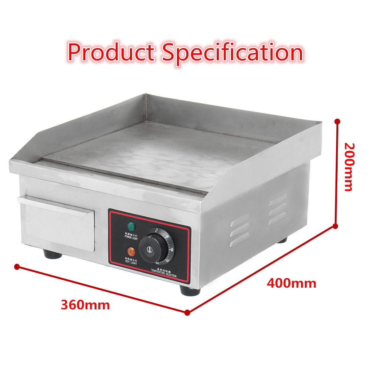 1500W-110V-Electric-Countertop-Griddle-Commercial-Restaurant-Flat-Top-Grill-BBQ-1334353-9