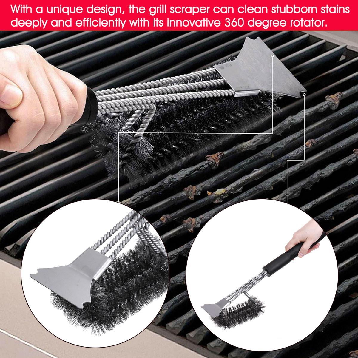 17-BBQ-Grill-Brush-Scraper-Scrubber-Barbecue-Cleaning-Tool-Wire-Kitchen-Stainless-Steel-Cleaner-1686880-2