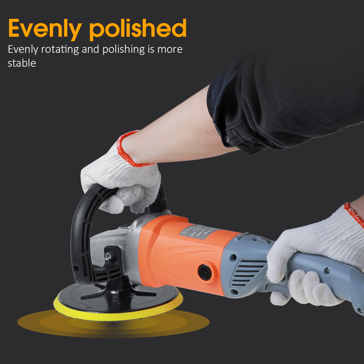 180mm-Car-Polisher-6-Speeds-3000RPM-Electric-Rotary-Buffer-Sander-Polisher-Tool-1814646-2