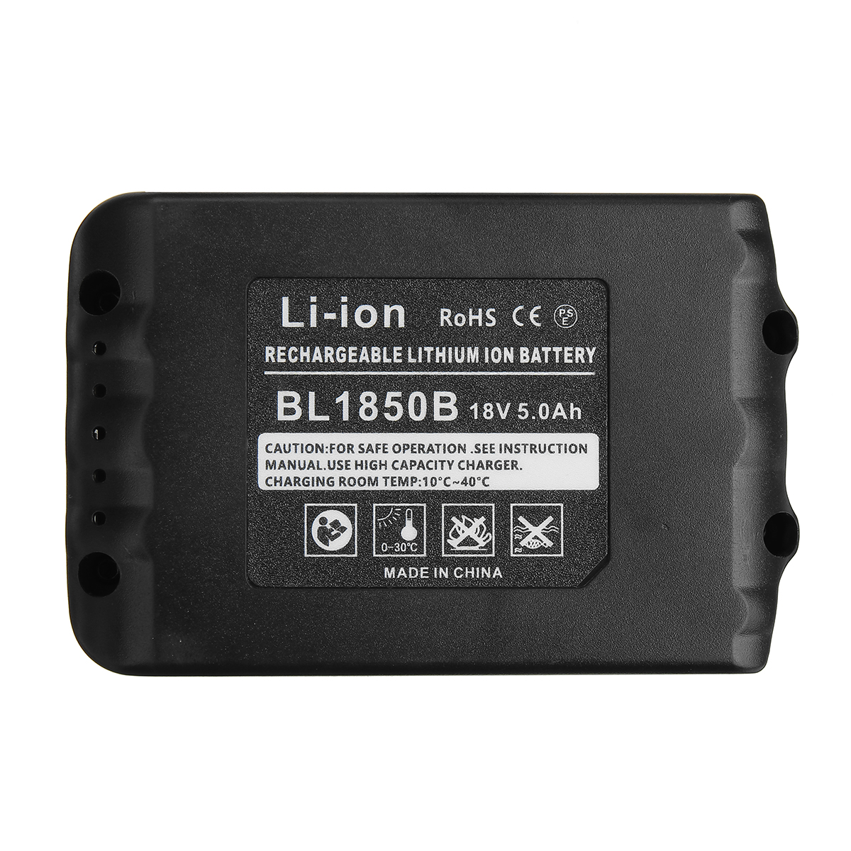 1PC-18V-6000mah-Black-With-light-Plastic-Pure-Electric-Battery-1940135-11