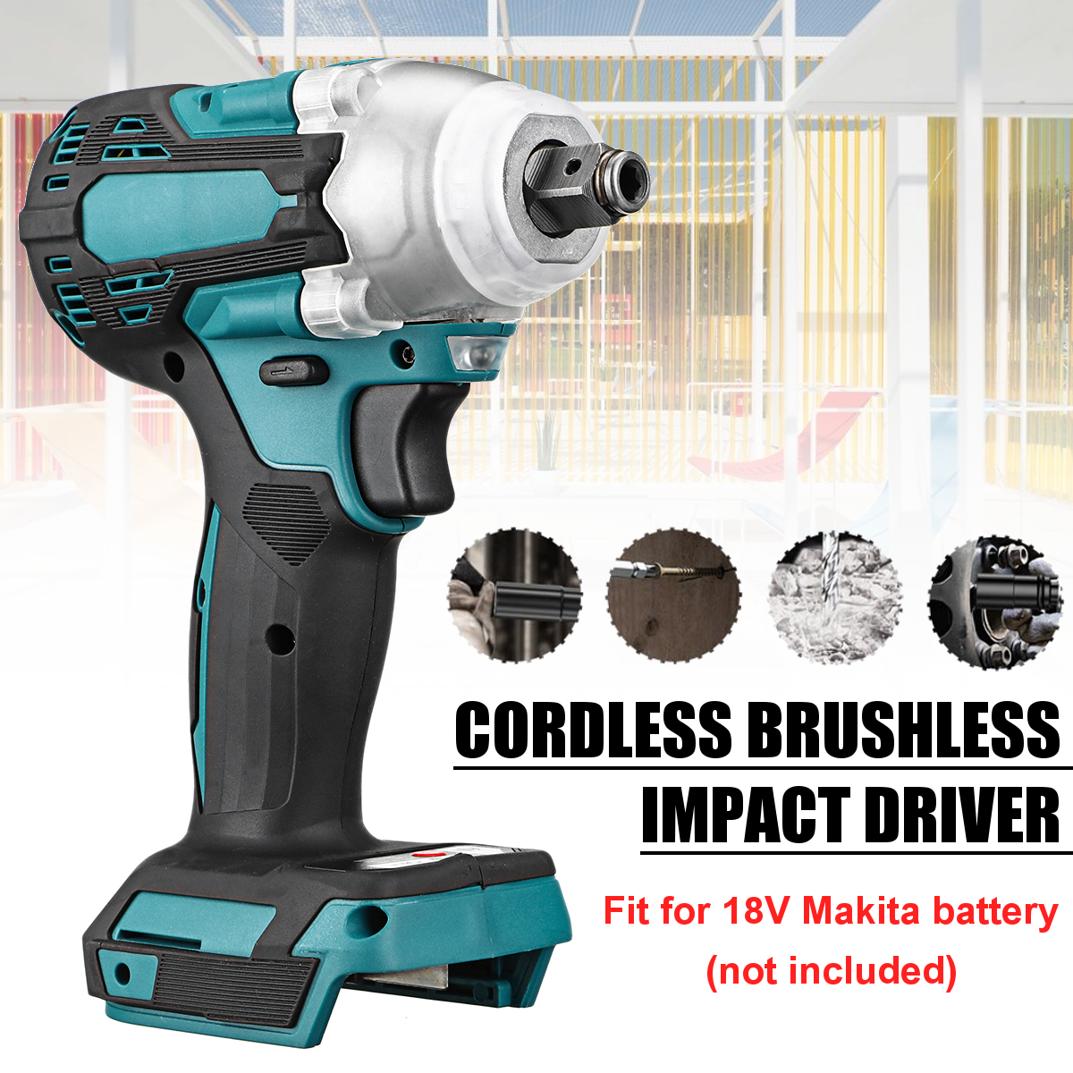 2-in-1-Brushless-Cordless-Electric-12inch-Wrench-14inch-Screwdriver-Drill-Replacement-for-Makita-18V-1775592-2