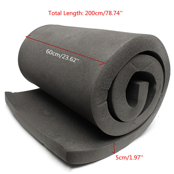 200x60x5cm-Black-High-Density-Seat-Foam-Rubber-Replacement-Upholstery-Cushion-Foam-1195167-1