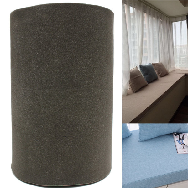 200x60x5cm-Black-High-Density-Seat-Foam-Rubber-Replacement-Upholstery-Cushion-Foam-1195167-2