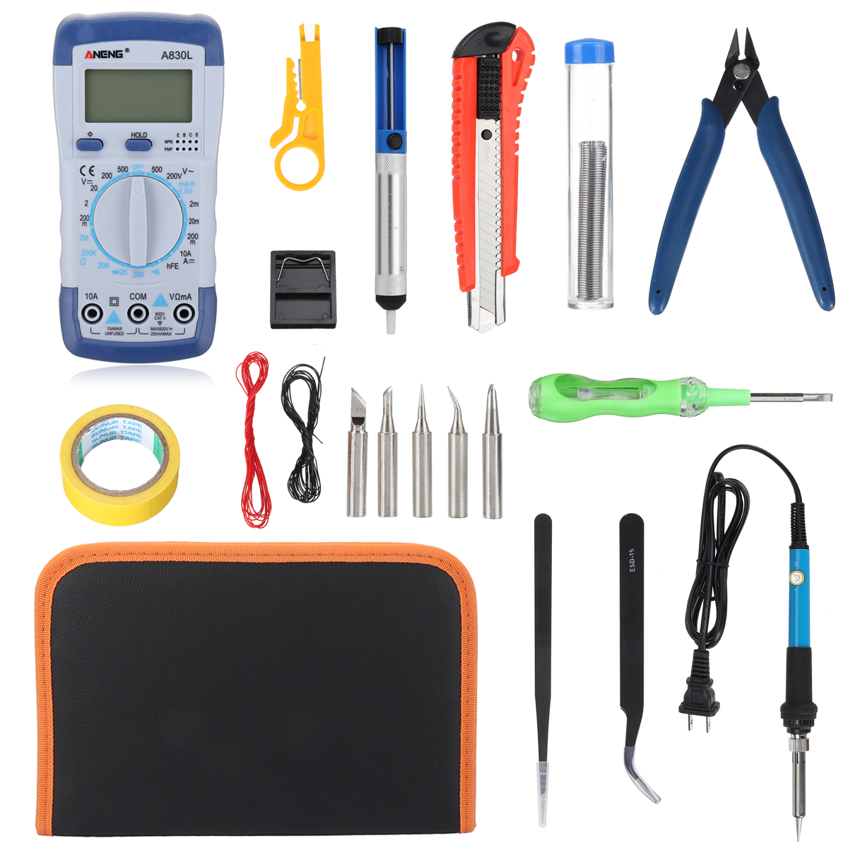 21Pcs-60W-220V110V-Multimeter-Kit-Adjustable-Temperature-Electric-Soldering-Iron-Set-1773173-14