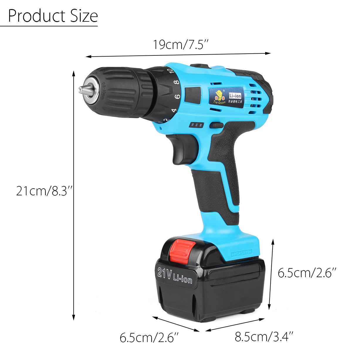 21V-15Ah-Lithium-ion-Cordless-Hammer-Drill-Driver-Kit-With-2-Speed-1252518-7