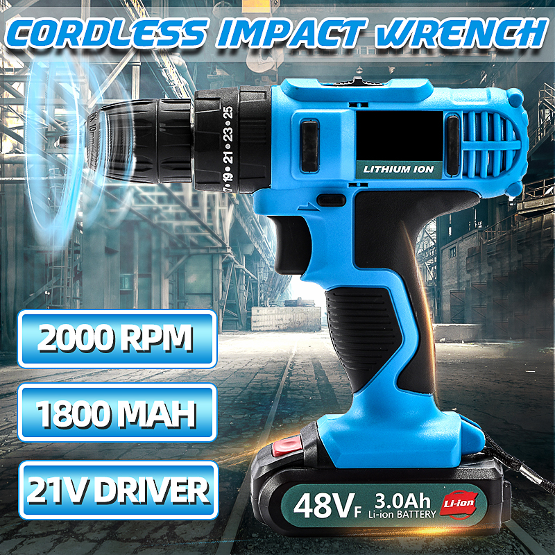 21V-3Ah-2000RPM-Cordless-Impact-Wrench-Hand-Drill-Torque-Tool-1800mAh-1742598-1