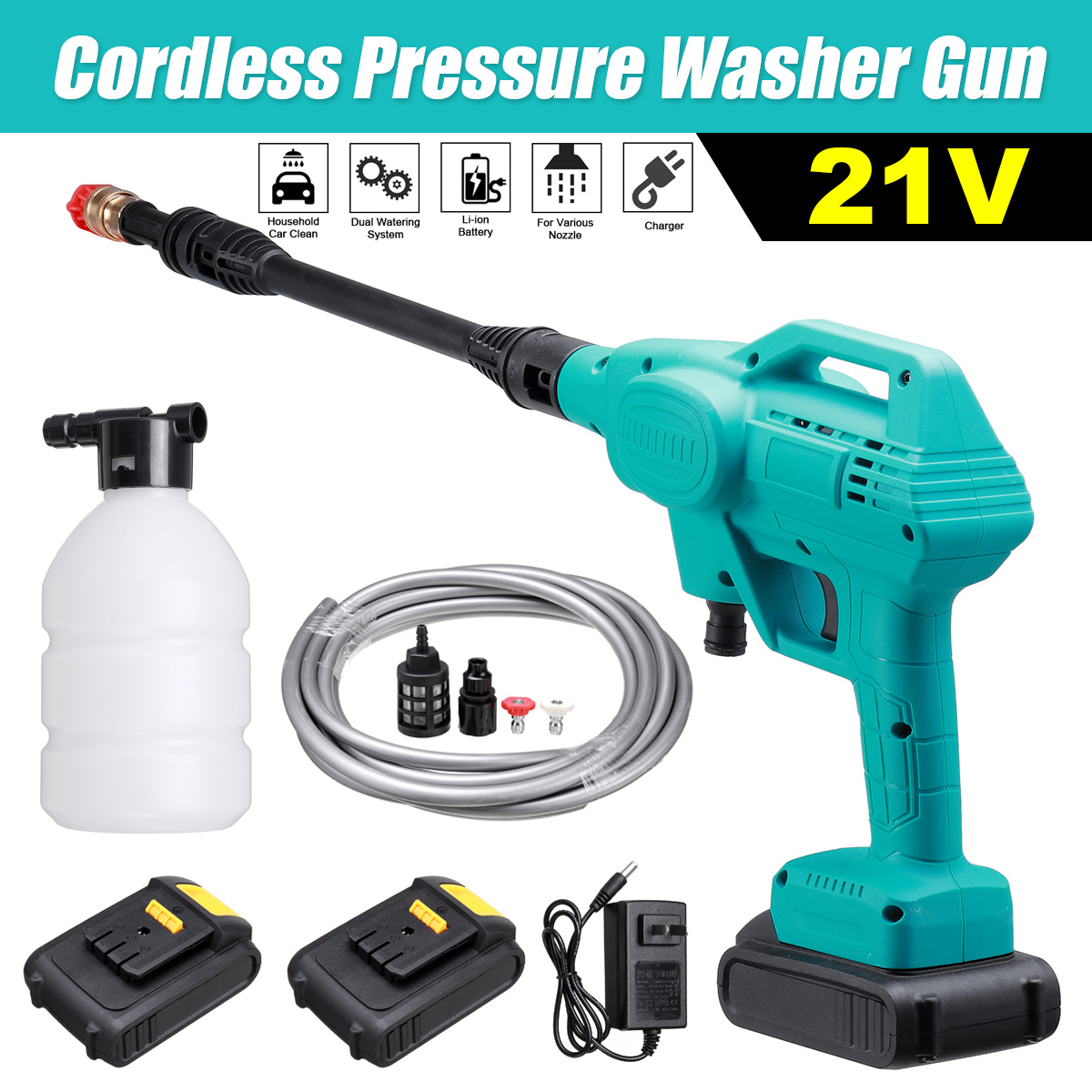 21V-High-Pressure-Washer-Wireless-Electric-Car-Washing-Machine-Auto-Wash-Spray-Guns-W-None12-Battery-1866608-2