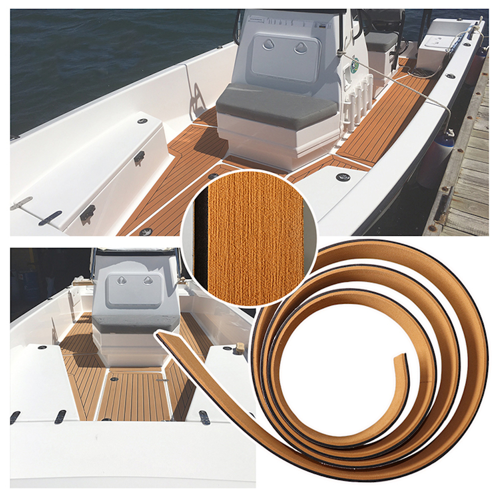 2400x58x5mm-Soft-Plastic-Wood-Non-slip-Anti-collision-Self-adhesive-Eva-Boat-Side-Mat-for-Luxury-Yac-1821022-1