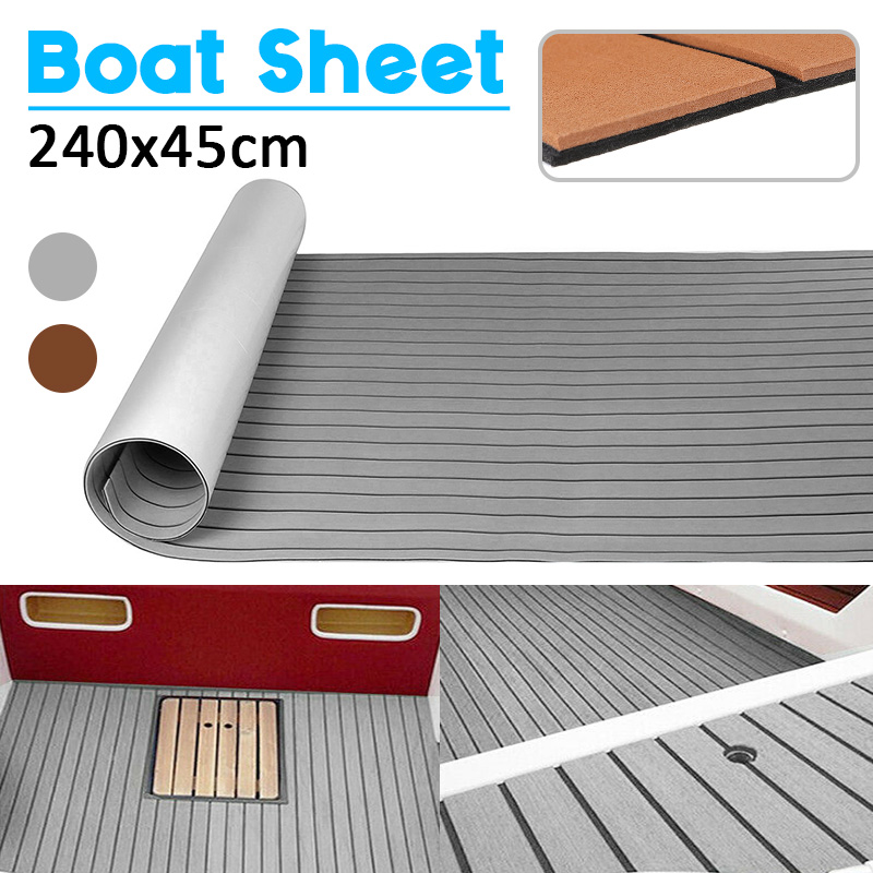 240x120x05cm-EVA-Foam-Boat-Faux-Teak-Yacht-Marine-Flooring-Border-Teak-Decking-Sheet-Pad-1698224-1
