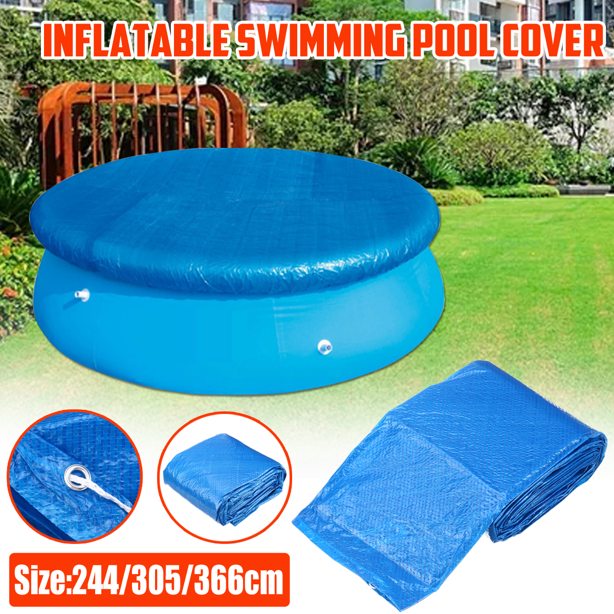 244305366cm-Round-Inflatable-Paddling-Swimming-Pool-Dust-Cover-Tarp-Rope-1712508-1